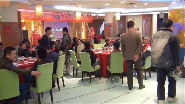 高新区DCBox小金库防水涂料推介会现场